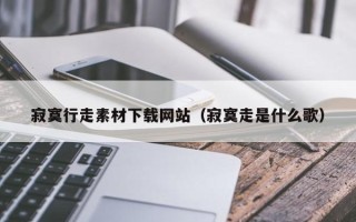 临朐寂寞行走素材下载网站（寂寞走是什么歌）